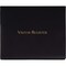 Sign In Book & Visitor Log Book - 9 x 7.3 x 0.75 in, Black Cover, 80 Sheets - Front Desk Sign In, Office Visitor Registration & Open House Registry
